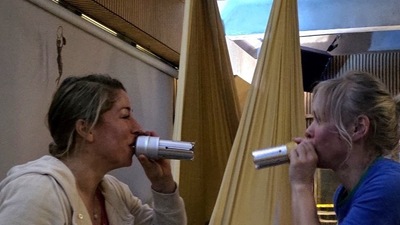 Schwebende Klangreise im Tuch 27.3.